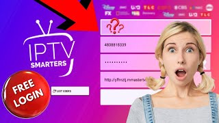 HOW TO SETUP IPTV SMARTERS PRO NEW  FREE LOGIN DETAILS 2024 [upl. by Oicnanev]