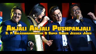 Anjali Anjali Pushpanjali  S P B amp Super Singer Jessica Judes [upl. by Yaras]