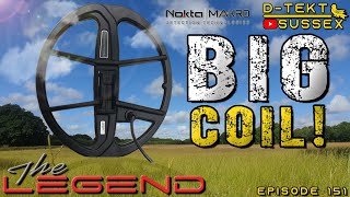 Massive LG35 135quot Coil on the Nokta Makro Legend  Metal Detecting  Pasture  Episode 151 [upl. by Lhok]