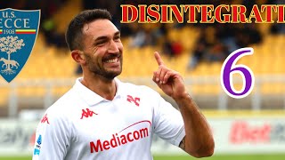 LECCE FIORENTINA 06 DISINTEGRATI COMPLETAMENTE PALLADINO MASTERCLASS [upl. by Amzu]