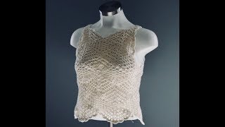 Blusa Crochet sin Manga Fácil a su Medida cc [upl. by Ahsit]