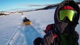 Snowmobile Time  Great Whale River WhapmagoostuiKuujjuarapik Canada • February 18 2024 [upl. by Walrath]