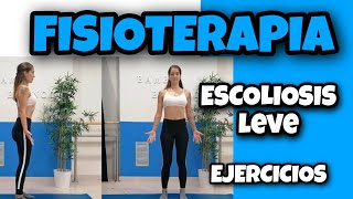 💪 EJERCICIOS para ESCOLIOSIS leve dorsolumbar FISIOTERAPIA [upl. by Sim]