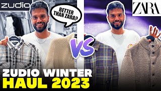 ZUDIO Banned For Copying ZARA amp HampM  Zara vs Zudio Winter Haul 2024  BeYourBest Fashion San Kalra [upl. by Cyprus]