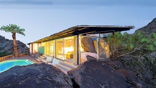 A perfect modernist design The Albert Frey House in Palm Springs Overview and walkthrough [upl. by Pachton]