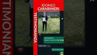 Idoneo concorso CARABINIERI💥 [upl. by Warford]