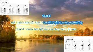 Killin Time by Clint Black Capo 5 play along with scrolling guitar chords and lyrics [upl. by Levey958]