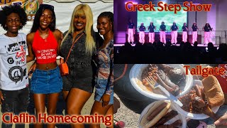 Claflin Homecoming Tailgate amp Greek Step Competition [upl. by Nylteak]