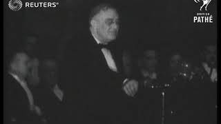 USA  POLITICS World War 2 Franklin DRoosevelt speech 1940 [upl. by Dominick77]