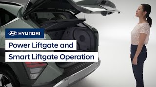 Power Liftgate and Smart Liftgate Operation for ccNC Touchscreens  Hyundai [upl. by Rama]