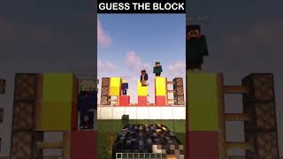 Guess The Block in minecraft shorts minecraftshorts [upl. by Desmond558]