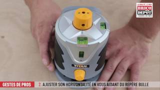 Comment bien utiliser un niveau laser [upl. by Nahem]