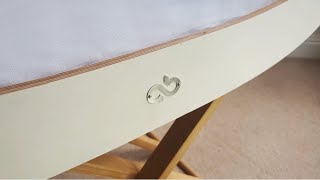 The worlds most sustainable bedside crib  the Alora Bedside Crib [upl. by Pardo]