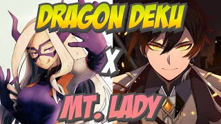 Dragon Deku Texting Story OneShot Compilation Deku x Mt Lady MHA Fanfiction [upl. by Issim786]