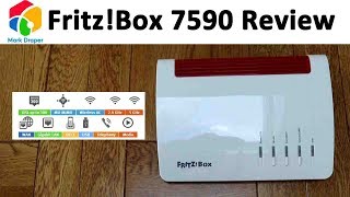 FritzBox 7590 Router and Telephone System Review [upl. by Akinyt339]