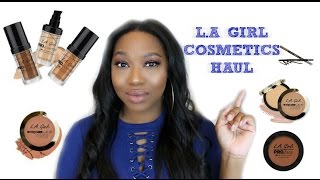 NEW LA GIRL COSMETICS HAUL [upl. by Landel]