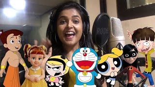 The Girl Behind Many VOICES – LIVE OFFICIAL DUBBING ft Sonal Kaushal [upl. by Irmine]