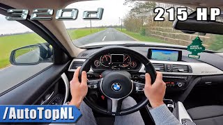 BMW 320d F31 Touring 215HP POV Test Drive by AutoTopNL [upl. by Alderson236]