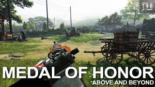 Medal of Honor Above amp Beyond  Gameplay 1st Mission Walkthrough  No commentary Quest 2 Link [upl. by Oler]