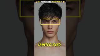 🔥 Get Hunter Eyes In Naturally shorts hunter eyes MrBeast [upl. by Eylrahc]