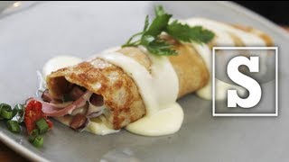 SAVOURY PANCAKE RECIPE  SORTED [upl. by Cressida]