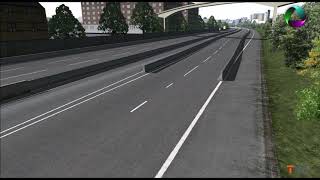 Contraflow Road System Simulator Environment [upl. by Cinderella]