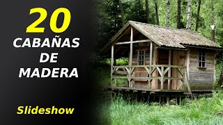 👉20 Increíbles Cabañas de madera en el bosque Zapatatools [upl. by Harl348]