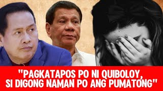 DIGONG NAKINABANG DIN SA MGA PASTORAL NI QUIBOLOY NATIPOHAN NA MGA BABAE BINIBIGAY NI QUIBOLOY [upl. by Alber240]