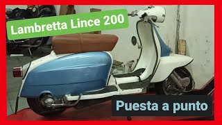 Puesta a punto Lambretta SX Lince 200 [upl. by Odnalor]