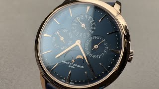 Vacheron Constantin Patrimony Perpetual Calendar UltraThin 43175000RB519 Vacheron Watch Review [upl. by Erma]