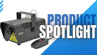 Product Spotlight QTFX 400 Compact Fog Machine [upl. by Yecniuq]