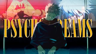 Jujutsu Kaisen AMV Psycho Dreams  Kill Eva amp ENCASSATOR [upl. by Alfreda]