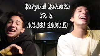 Carpool Karaoke Pt2 Disney Edition [upl. by Aileen871]