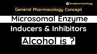 Microsomal Enzyme Inducers amp Inhibitors  What about Alcohol Intake  2nd MBBS Pharmacology Topic [upl. by Hibbs]