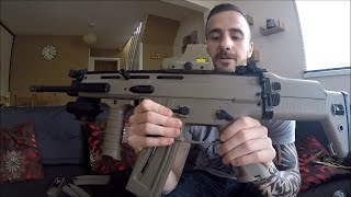 ISSC MK22 22LR CUSTOM SCAR clone review [upl. by Asin492]