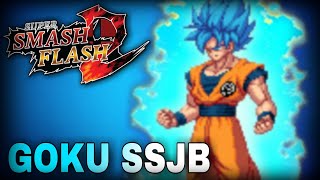 Goku Saiyan Blue REMASTERED  SSF2 MODS [upl. by Aney638]