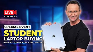 Student Laptop Buying Stream  Your Questions Answered [upl. by Lauhsoj]