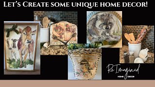 Lets Create Some Unique Home Decor [upl. by Lavella]