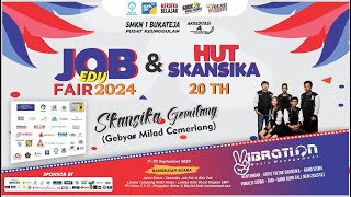 JOB EDU FAIR amp HUT SMK N 1 BUKATEJA KE 20 [upl. by Swihart83]