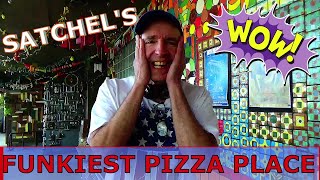 🤪 Craziest Pizza place EVER [upl. by Afatsuom]