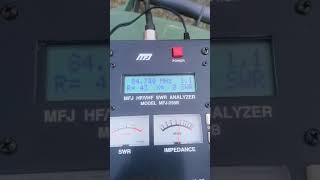 Mfj 259b Testing new Antenna [upl. by Francis473]