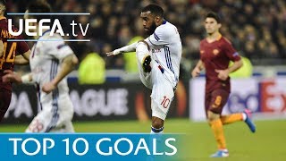 UEFA Europa League 201617  Top ten goals [upl. by Matrona]