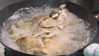 砂鍋魚頭台灣美食 │Fish Head Casserole Taiwanese Food [upl. by Yerffej]