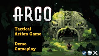 Arco  Pixelated Tactical Action Game  Demo Gameplay  No Commentary [upl. by Asylla]