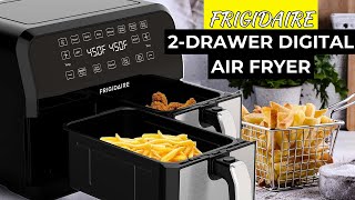 frigidaire digital air fryer stainless steel with viewing window 85 quart8 liter [upl. by Sakovich]