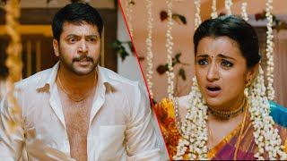 Anjali Trisha Latest Telugu Full Movie Part 9  Naari Naari Naduma Murari  Jayam Ravi  Soori [upl. by Rickie]