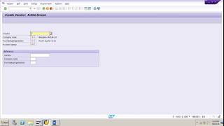 How to create a Vendor Master Record in SAP MM [upl. by Haorbed342]