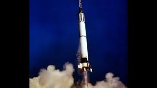 Launch of Mercury Redstone 3 Freedom 7 With Alan Shepard 1st American in space [upl. by Nolyad239]