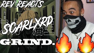 SCARLXRD  GRIND  REACTIONREVIEW PASS OR SLASH [upl. by Rekyr904]