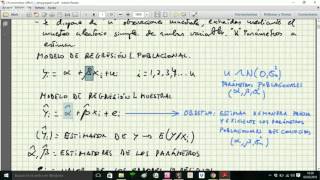 Eknowmetrics Modelo de Regresión Lineal Simple MCO [upl. by Munn]